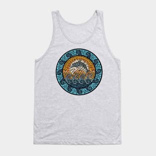 Dolphin Mosaic Tank Top